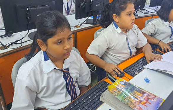 Modern science and computer labs - CBSE school in Kanpur